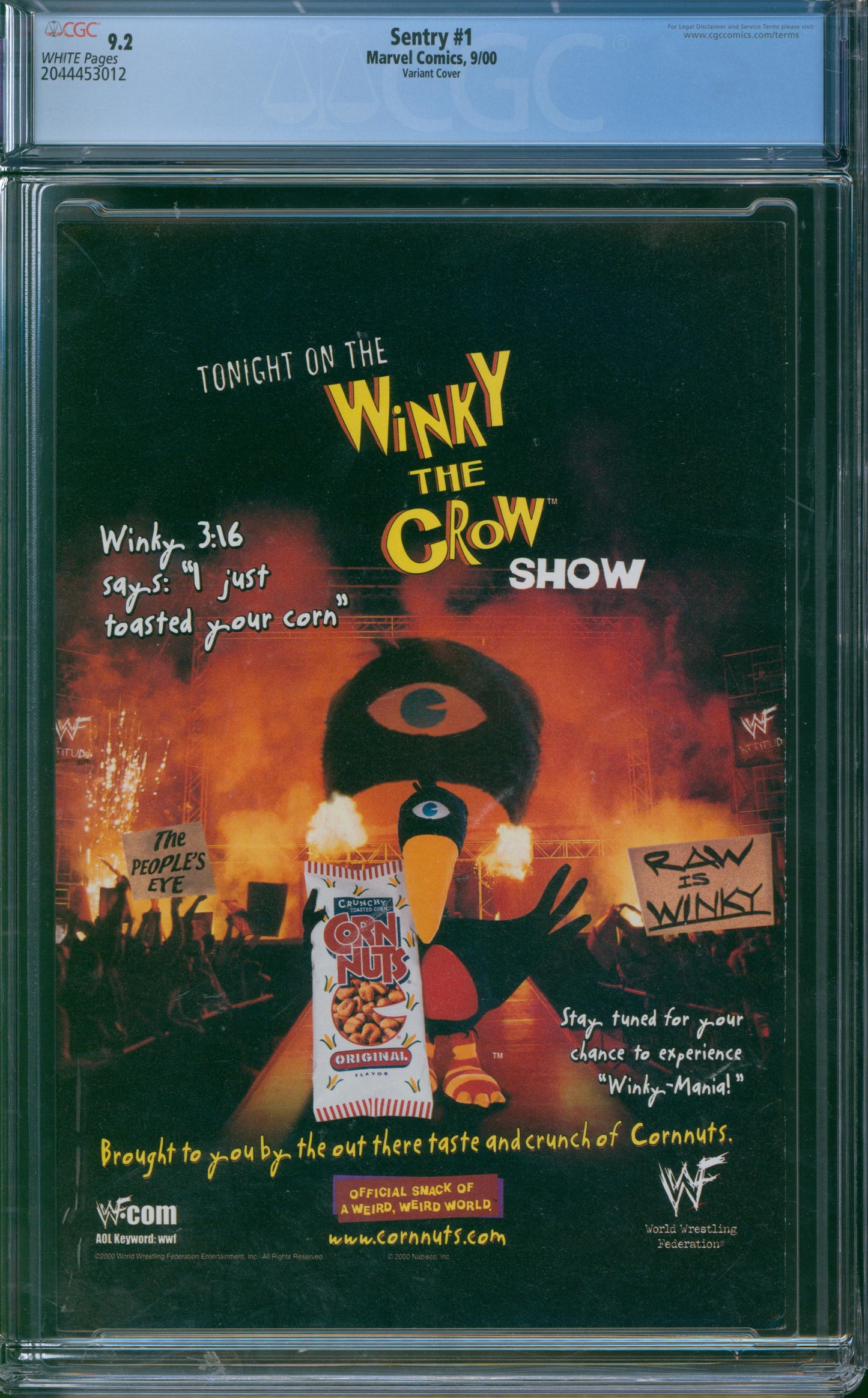 Sentry #1 CGC 9.2 - 1st appearance of the Sentry (Robert Reynolds)