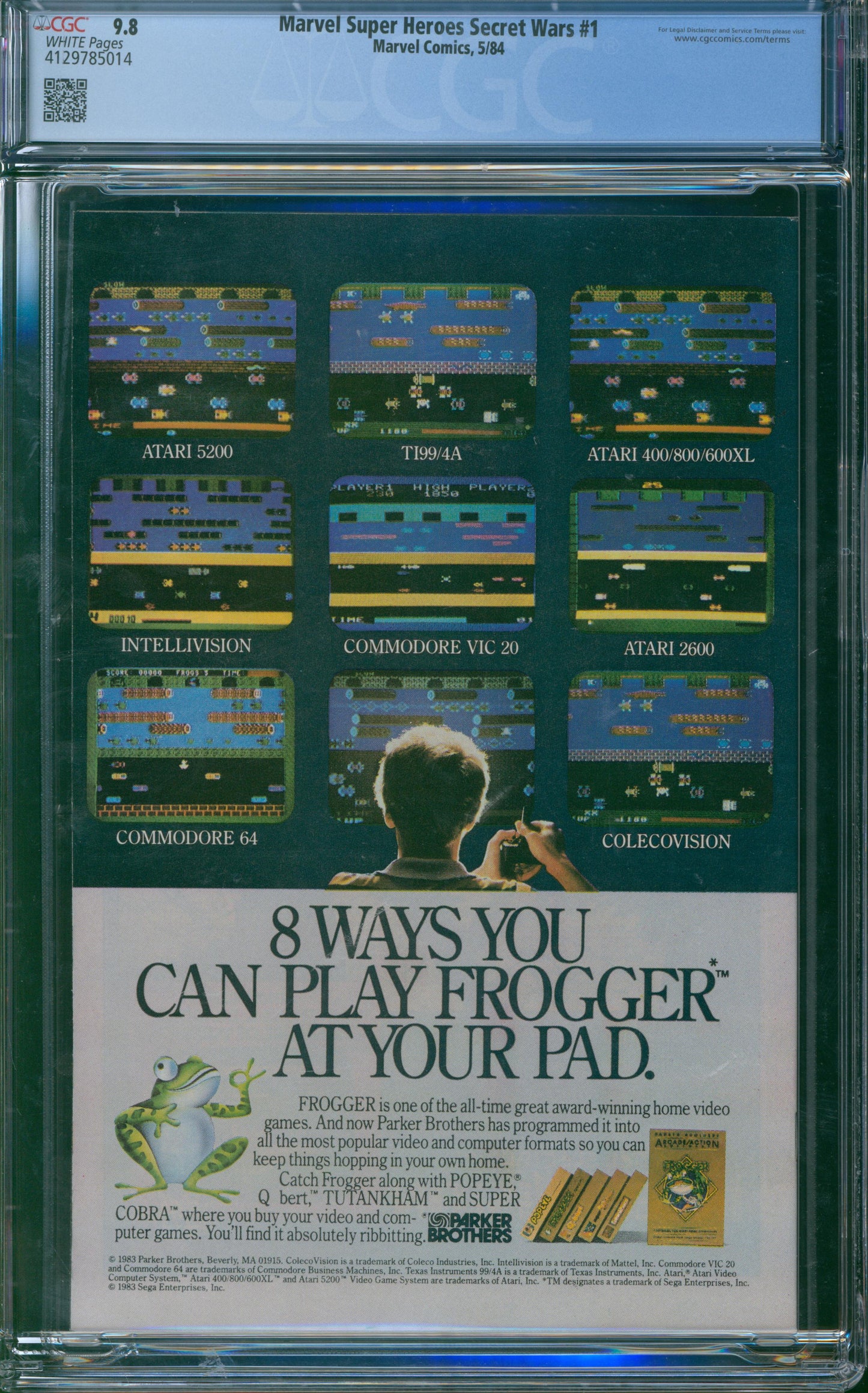 Marvel Super Heroes Secret Wars #1 1984 CGC 9.8