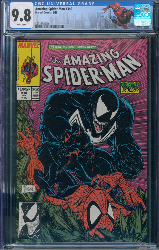 Amazing Spider-Man #316 CGC 9.8