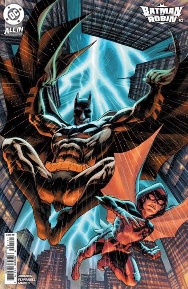 Batman And Robin #21 Cover D 1 in 25 Marco Santucci Card Stock Variant