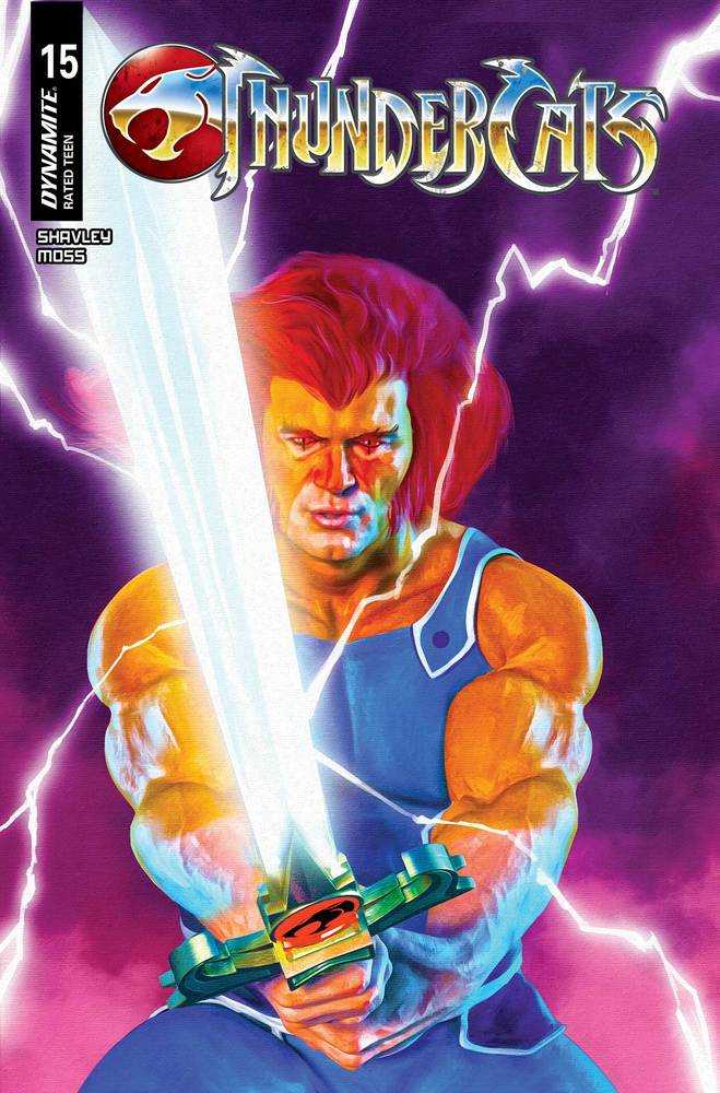 Thundercats #15 Cover Z Foc 1:7 Copy Variant Edition Spears Purple Bkgr Foi