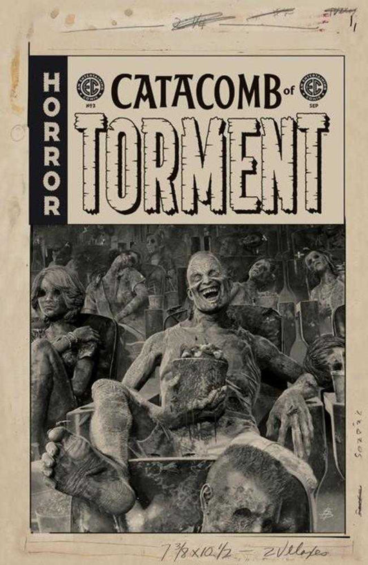 EC Catacomb Of Torment #3 Cover D Inc 1:20 Bjorn Barends Black & White Artist Edition Variant