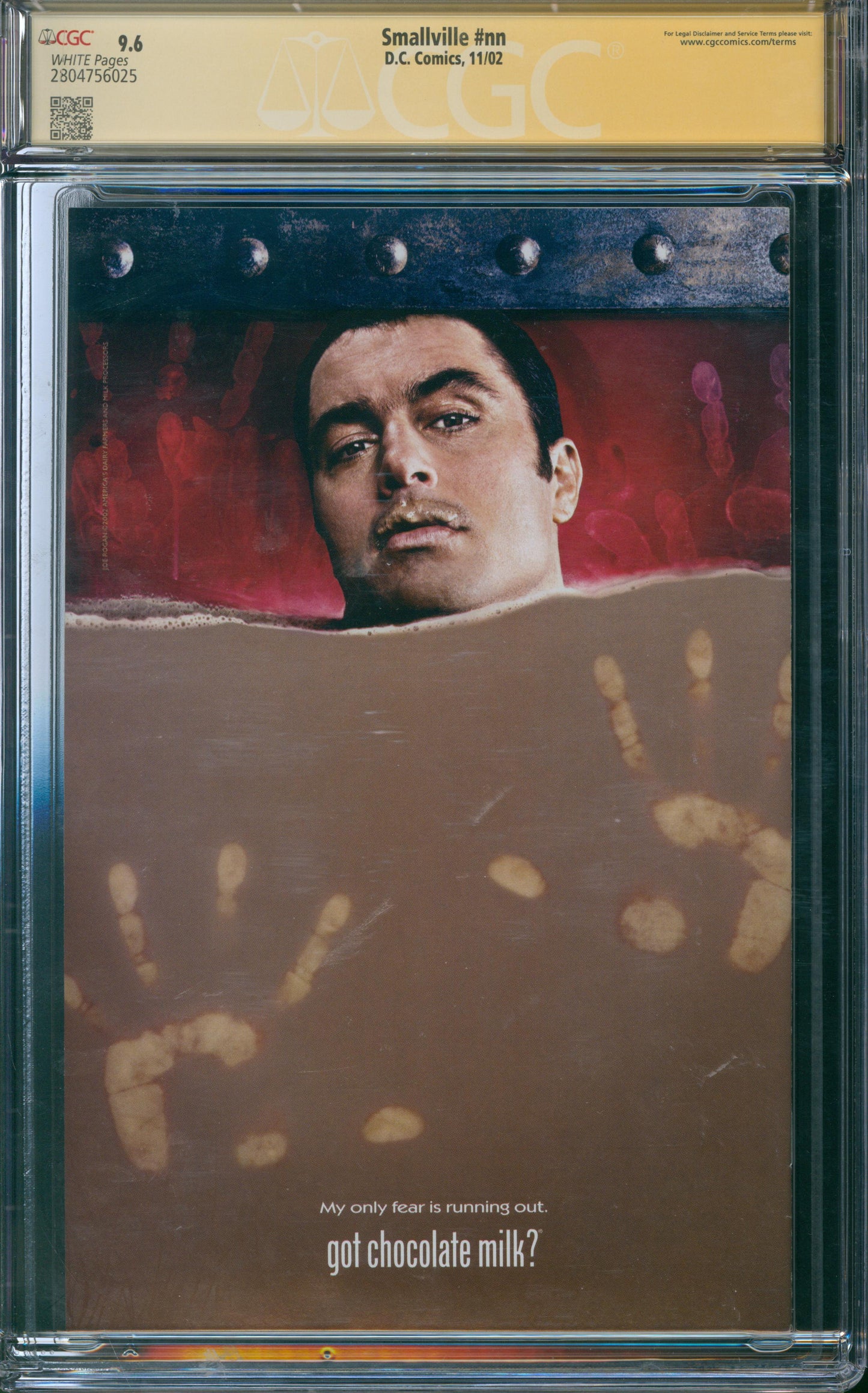 Smallville #nn CGC 9.6 SIGNED & "CK" BY TOM WELLING