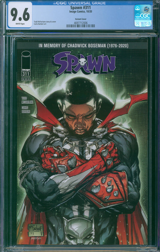 Spawn #311 CGC 9.6 Variant Cover - 2020