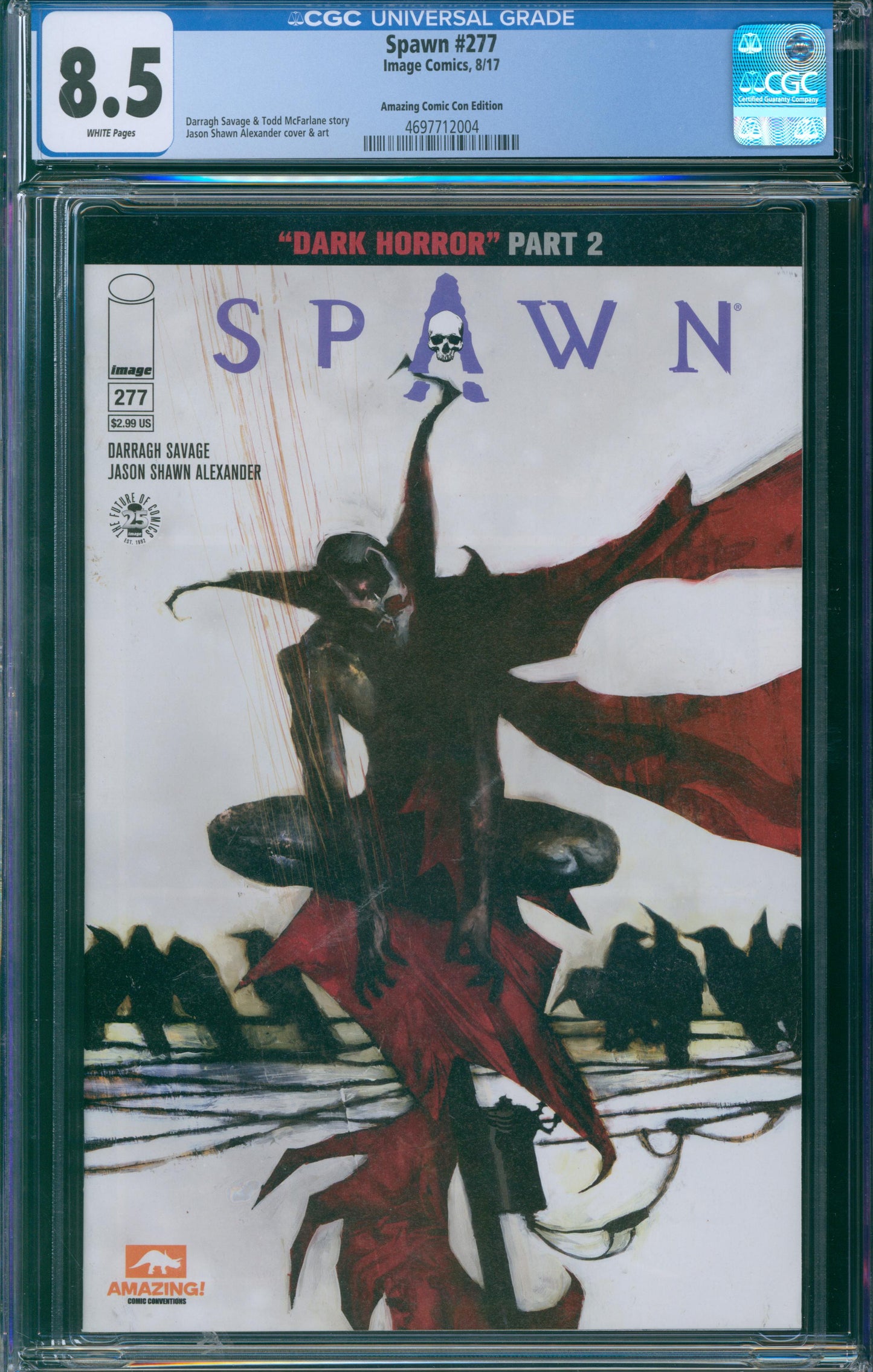 Spawn #277 CGC 8.5 Amazing Comic Con Edition