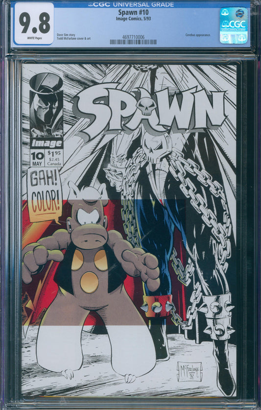 Spawn #10 CGC 9.8 - 1993