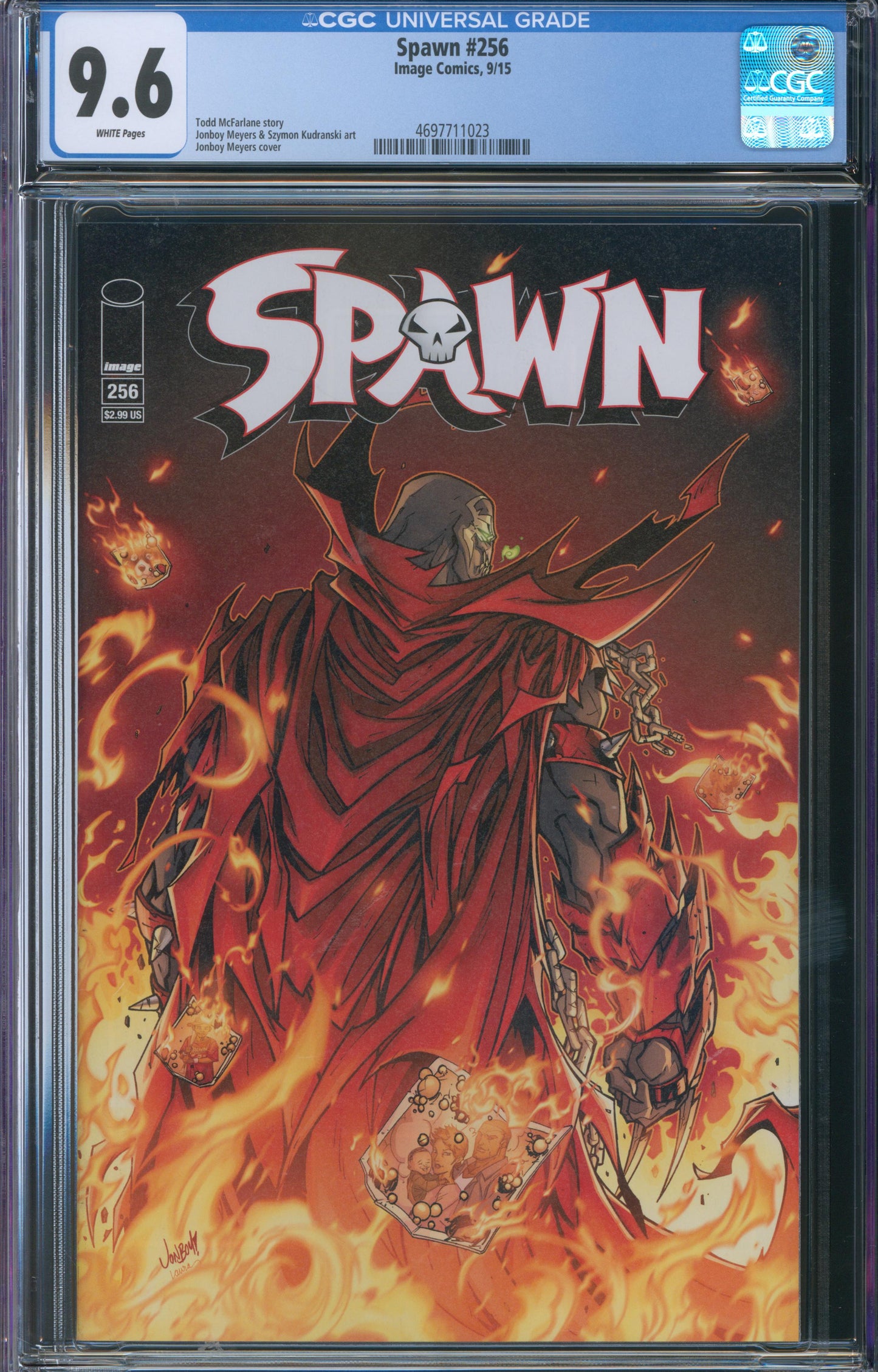 Spawn #256 CGC 9.6