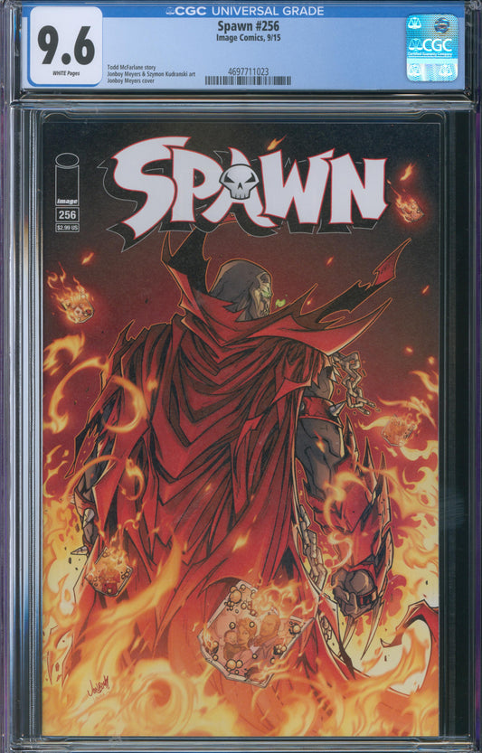Spawn #256 CGC 9.6
