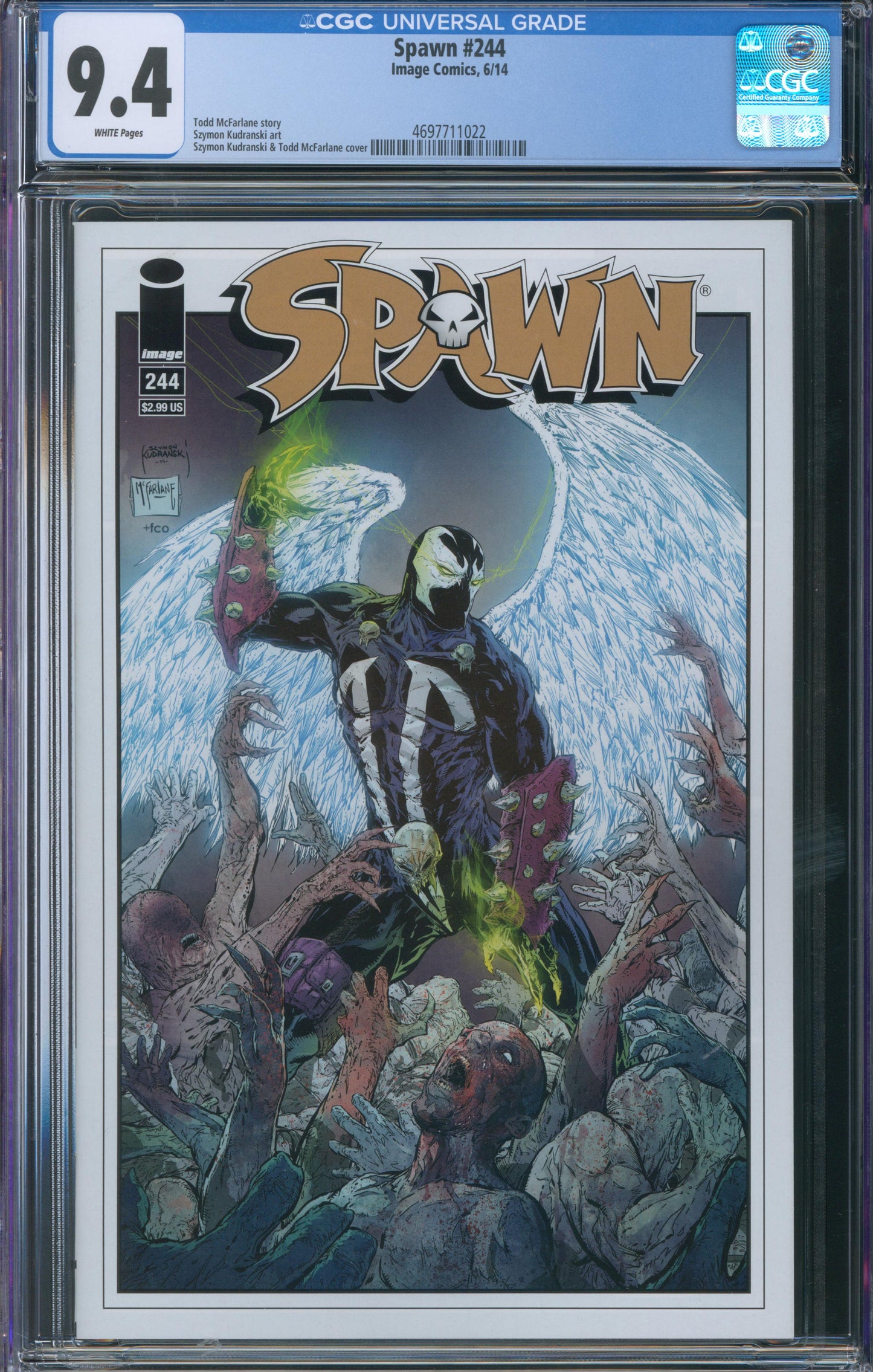 Spawn #244 CGC 9.4