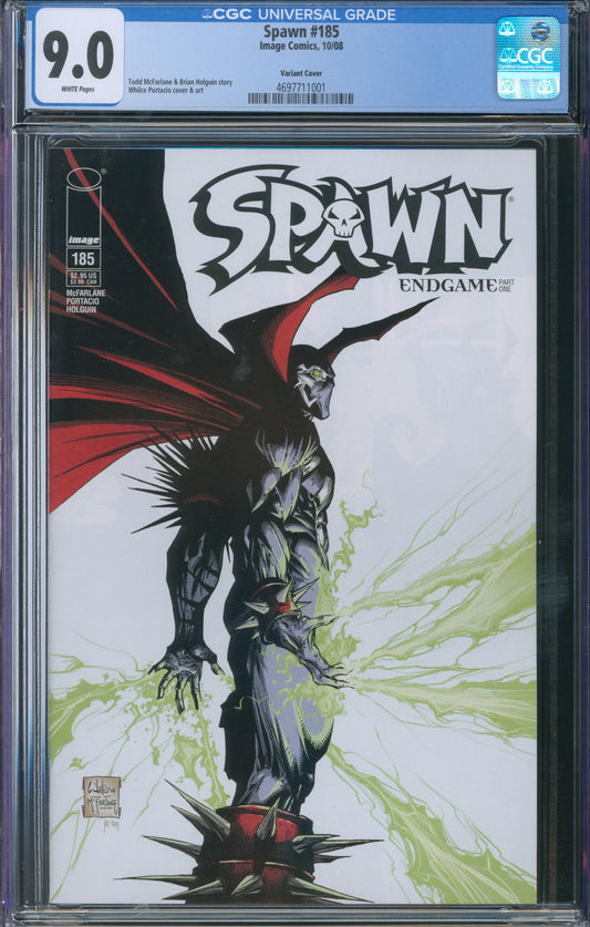 Spawn #185 CGC 9.0 Variant Cover