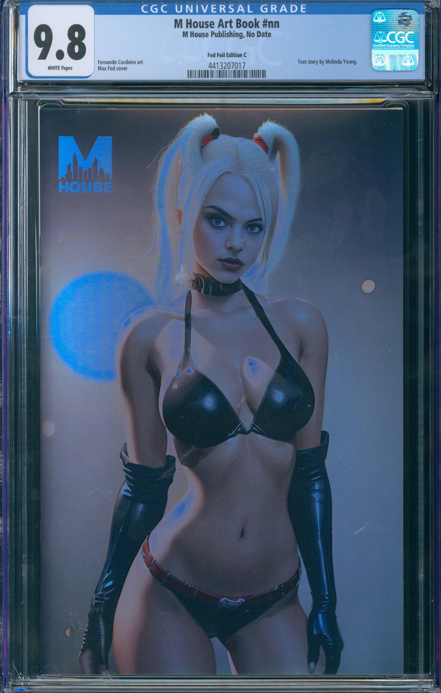 M House Art Book #nn CGC 9.8 - Fed Foil Edition C