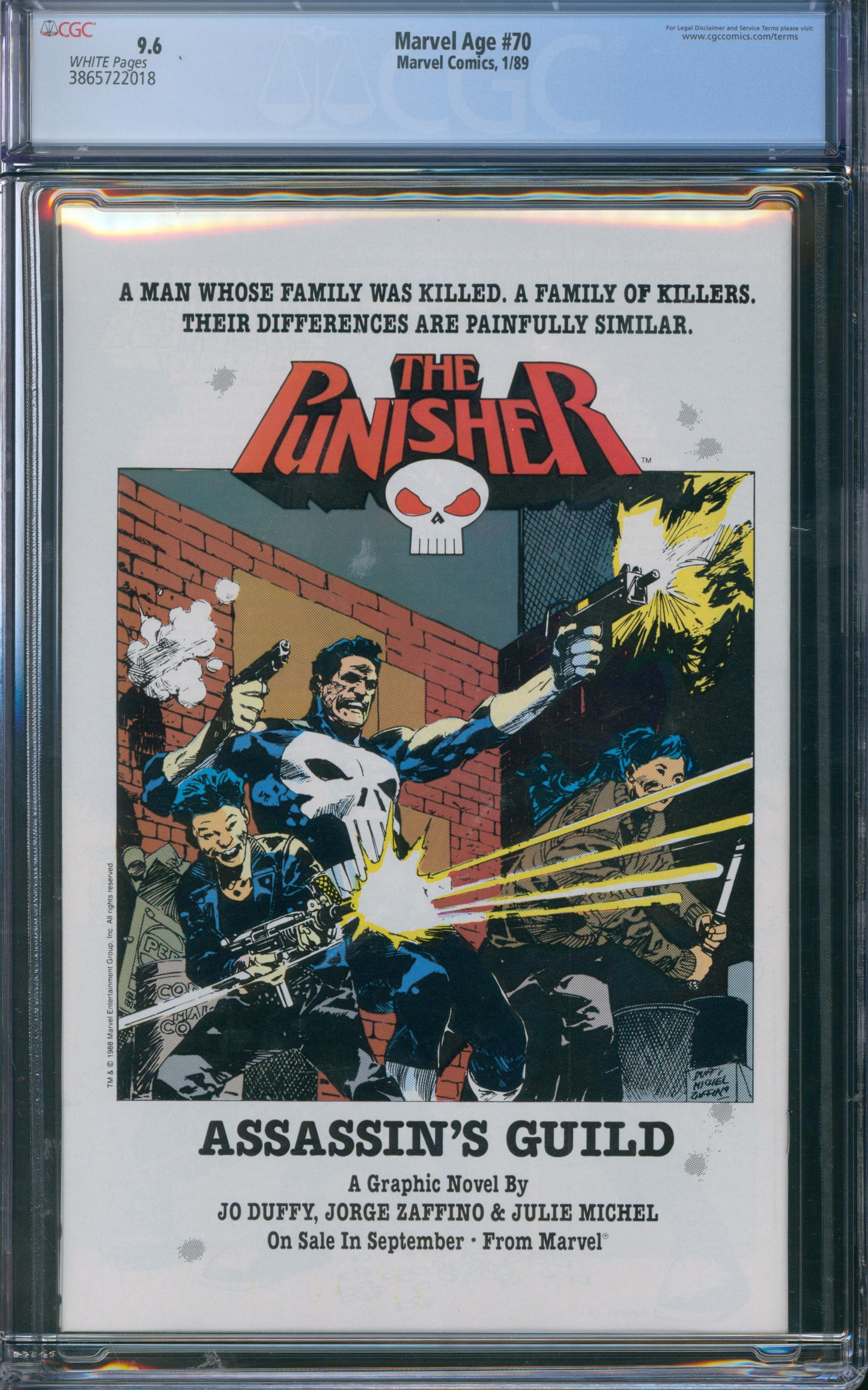 Marvel Age #70 CGC 9.6