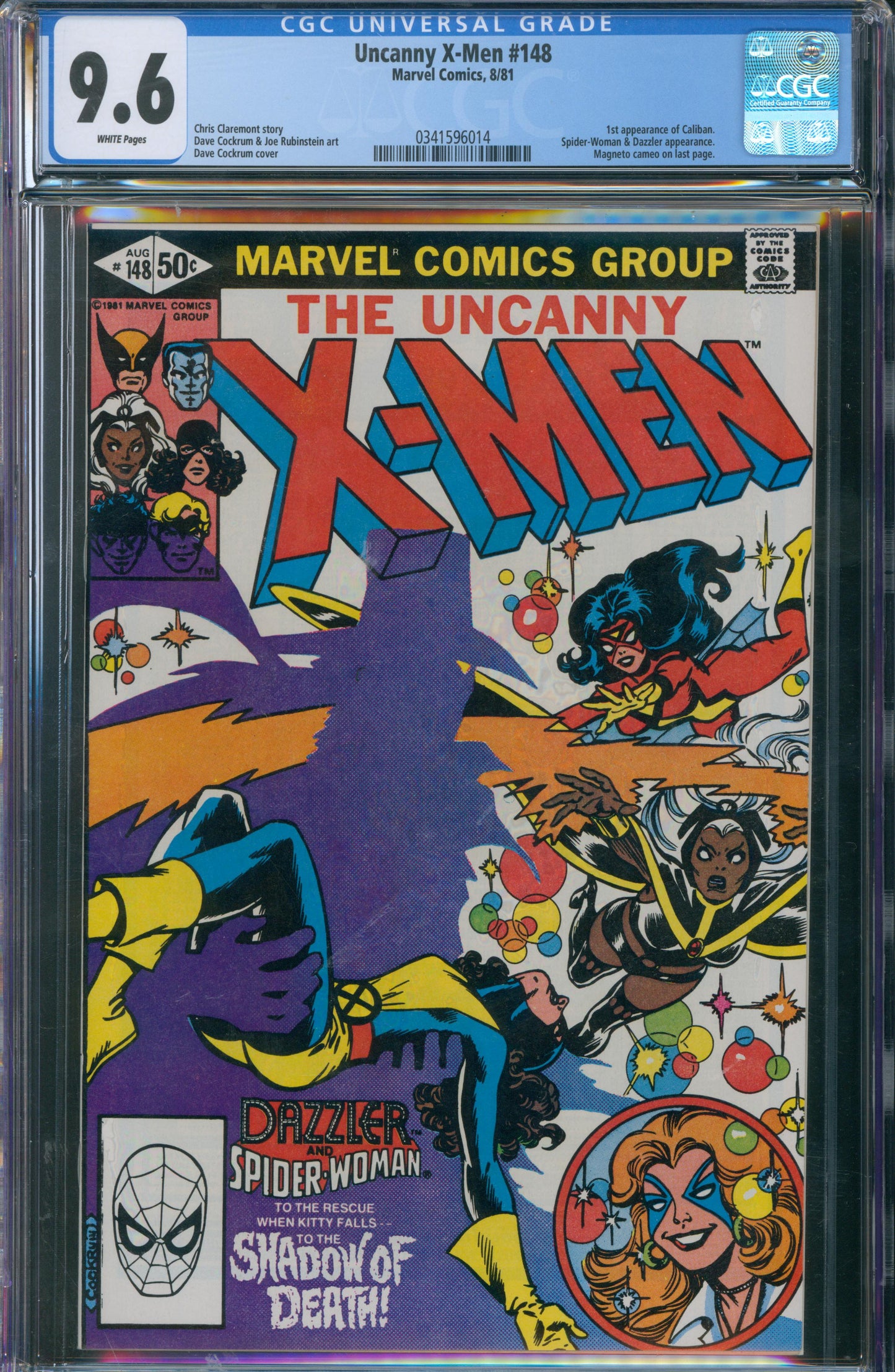 Uncanny X-Men #148 CGC 9.6 - 1st Appearance of Caliban