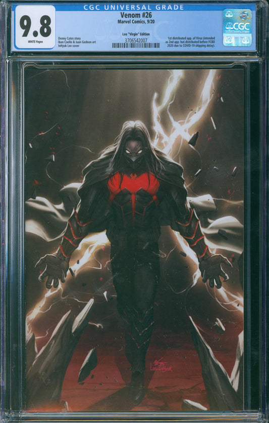Venom #26 CGC 9.8 - Lee Virgin Edition