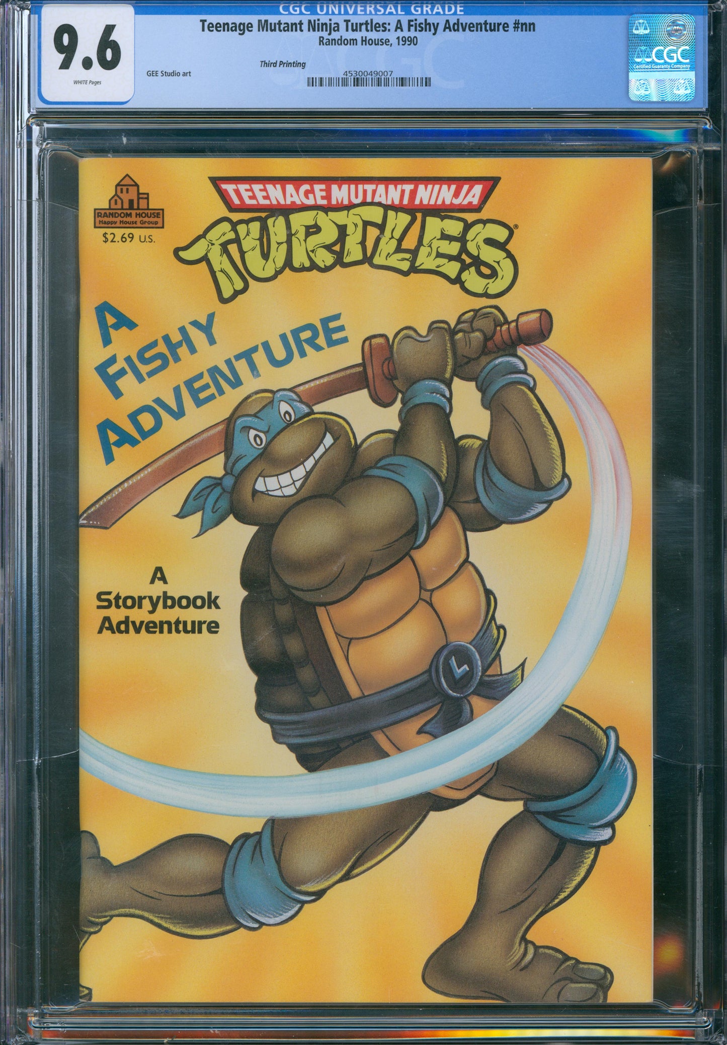 TMNT Graded Comic Book Set - A Storybook Adventure - Random House - 1990