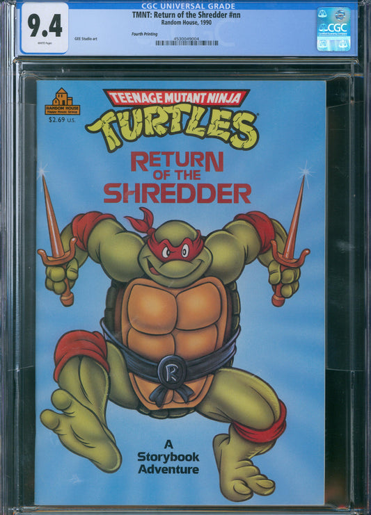 TMNT Graded Comic Book Set - A Storybook Adventure - Random House - 1990