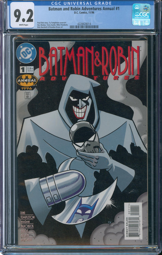 Batman and Robin Adventures Annual #1 CGC 9.2 - 1996