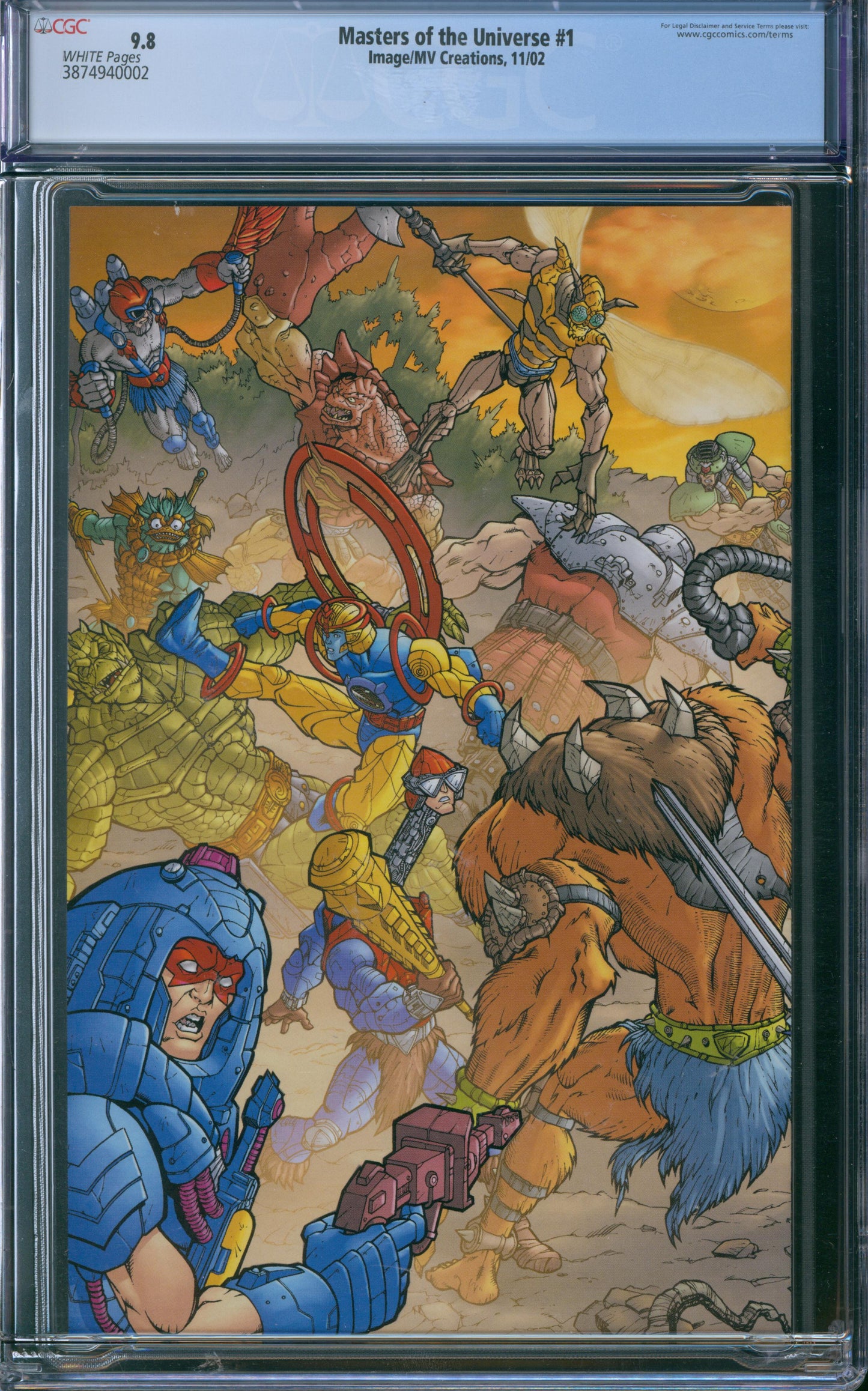 Masters Of The Universe #1 CGC 9.8 - Wraparound Cover
