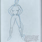 Original Signed Carl Gafford Cheetah Sketches - Alex Toth Tribute, Hanna Barbera/Super Friends Layout Artist