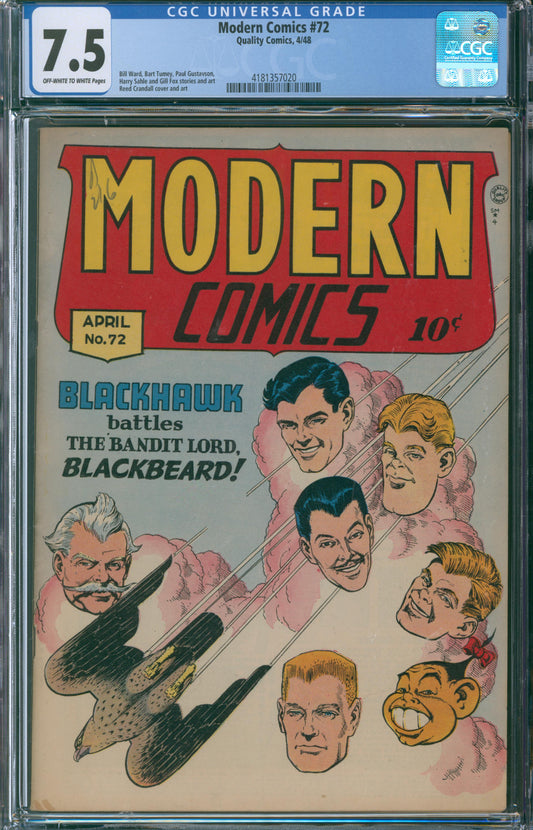 Modern Comics #72 CGC 7.5 - 1948