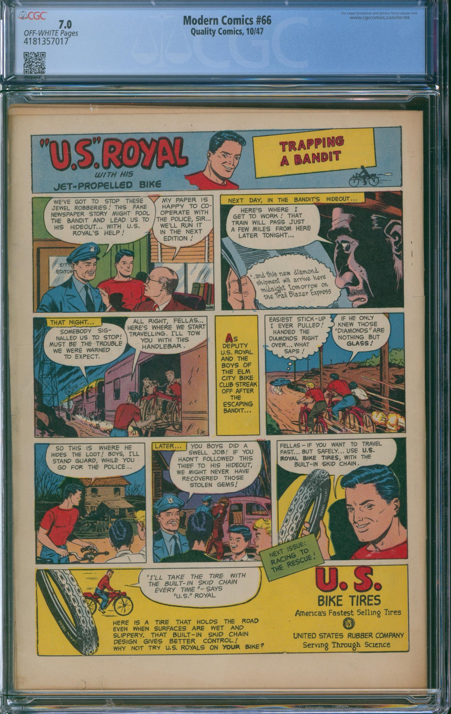 Modern Comics #66 CGC 7.0 - 1947