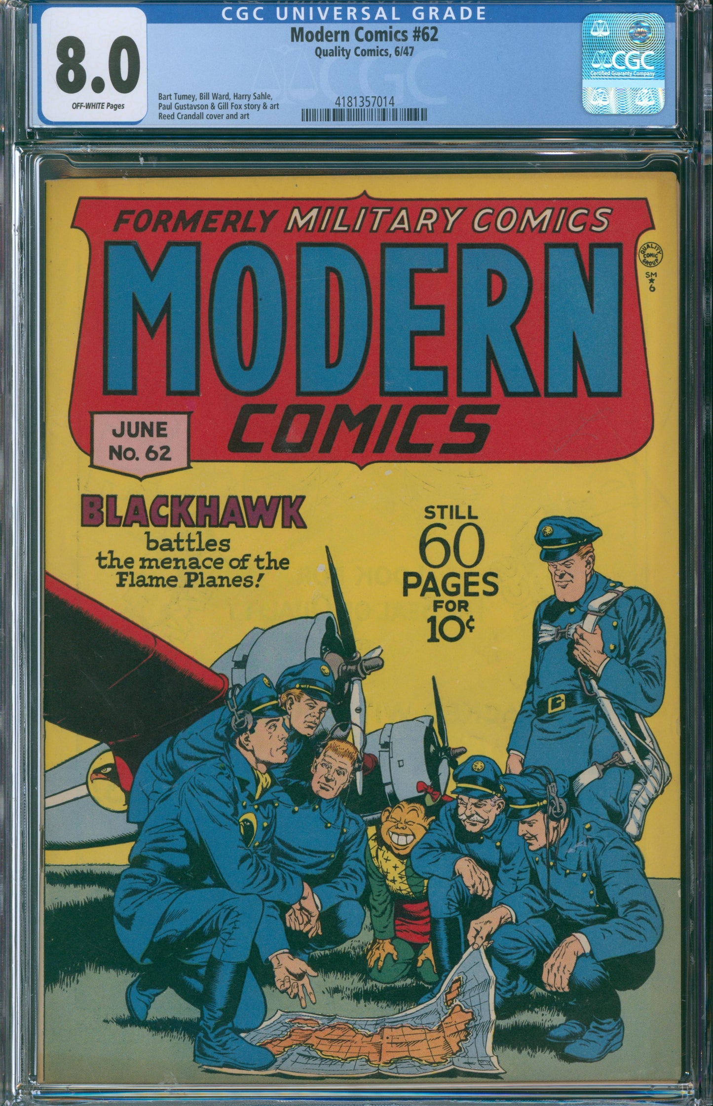 Modern Comics #62 CGC 8.0 - 1947
