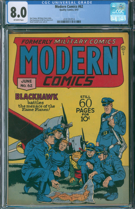 Modern Comics #62 CGC 8.0 - 1947
