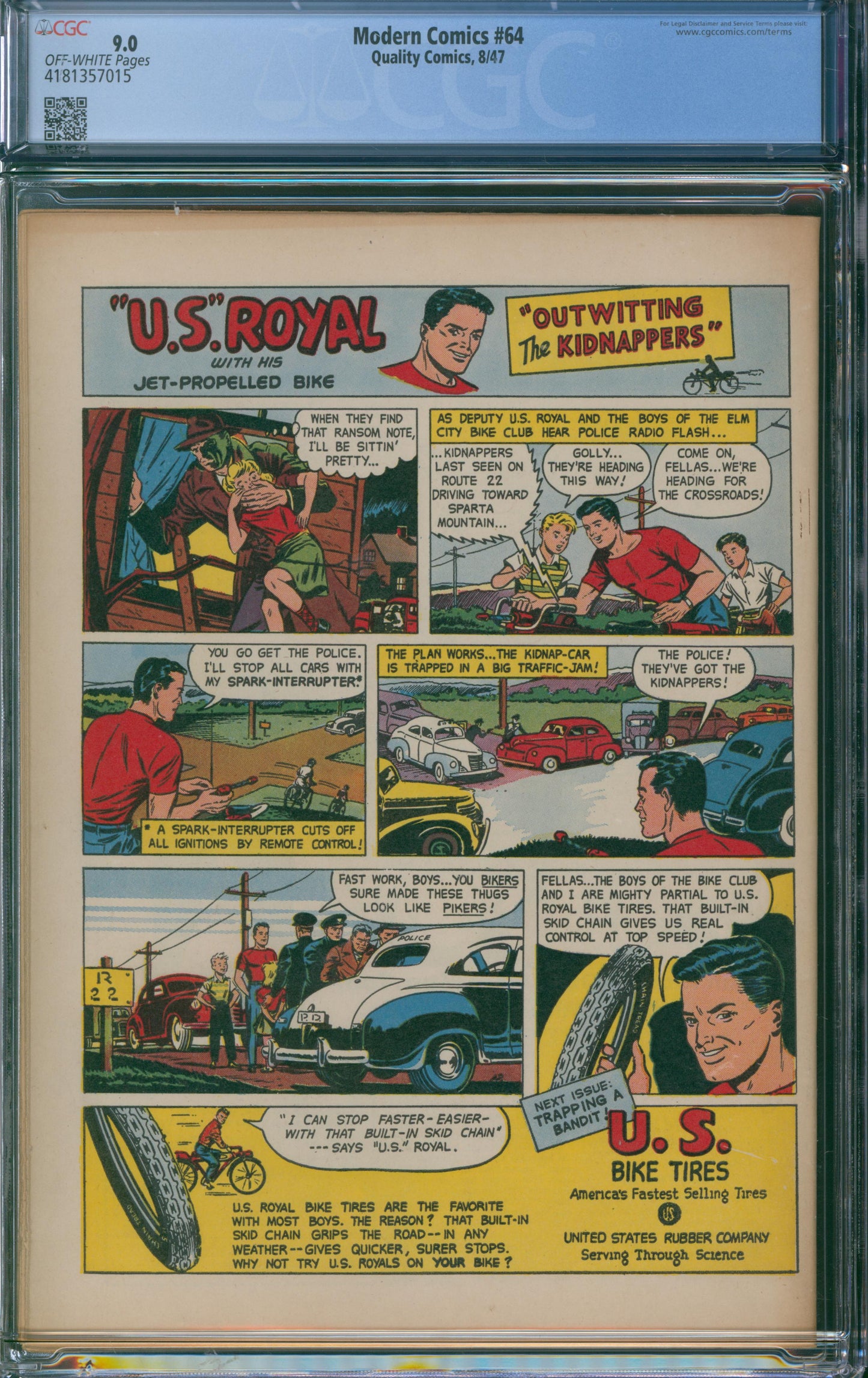 Modern Comics #64 CGC 9.0 - 1947