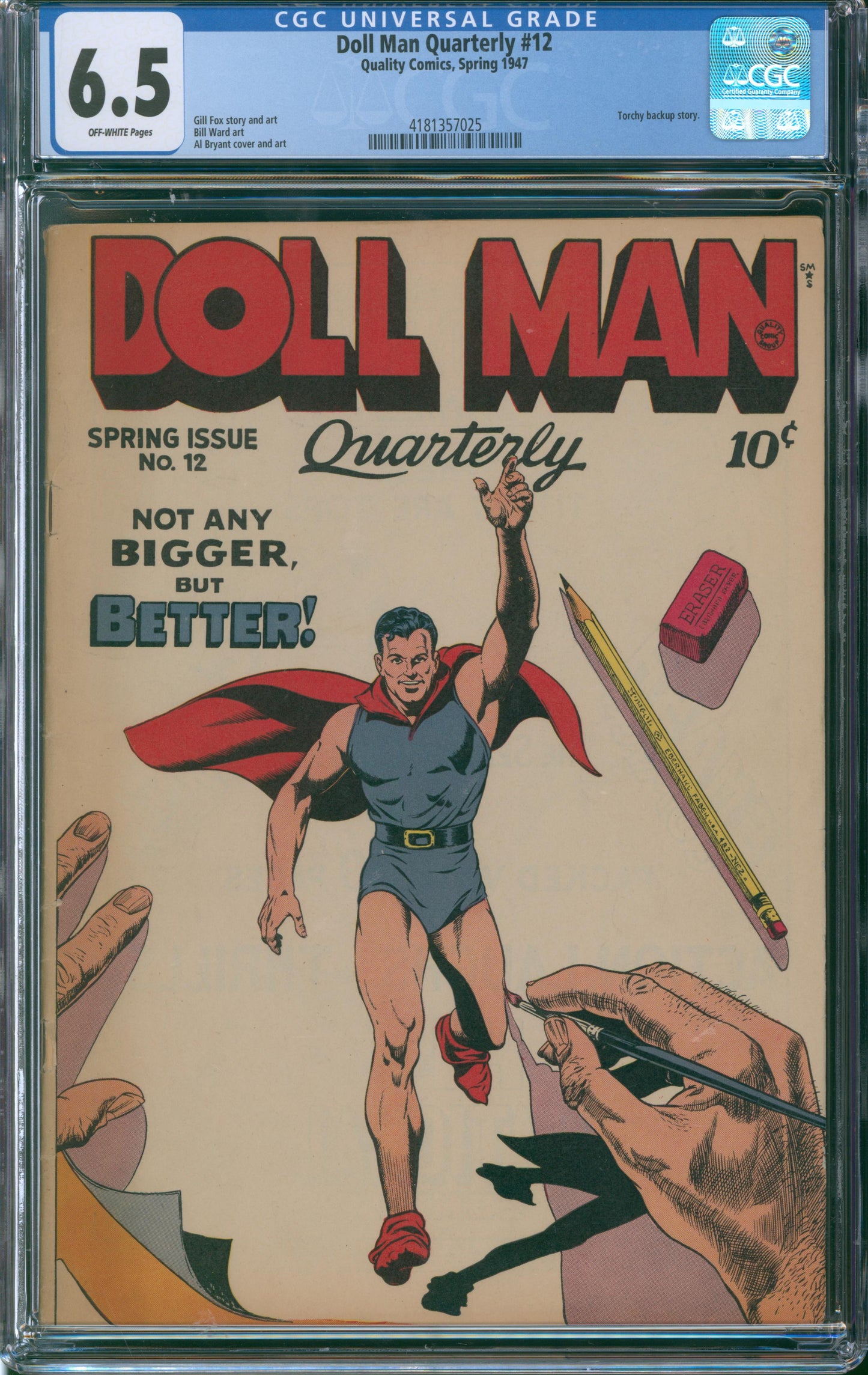 Doll Man Quarterly #12 CGC 6.5 - 1947