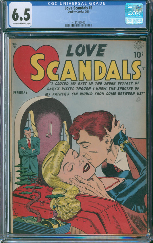 Love Scandals #1 CGC 6.5 - 1950
