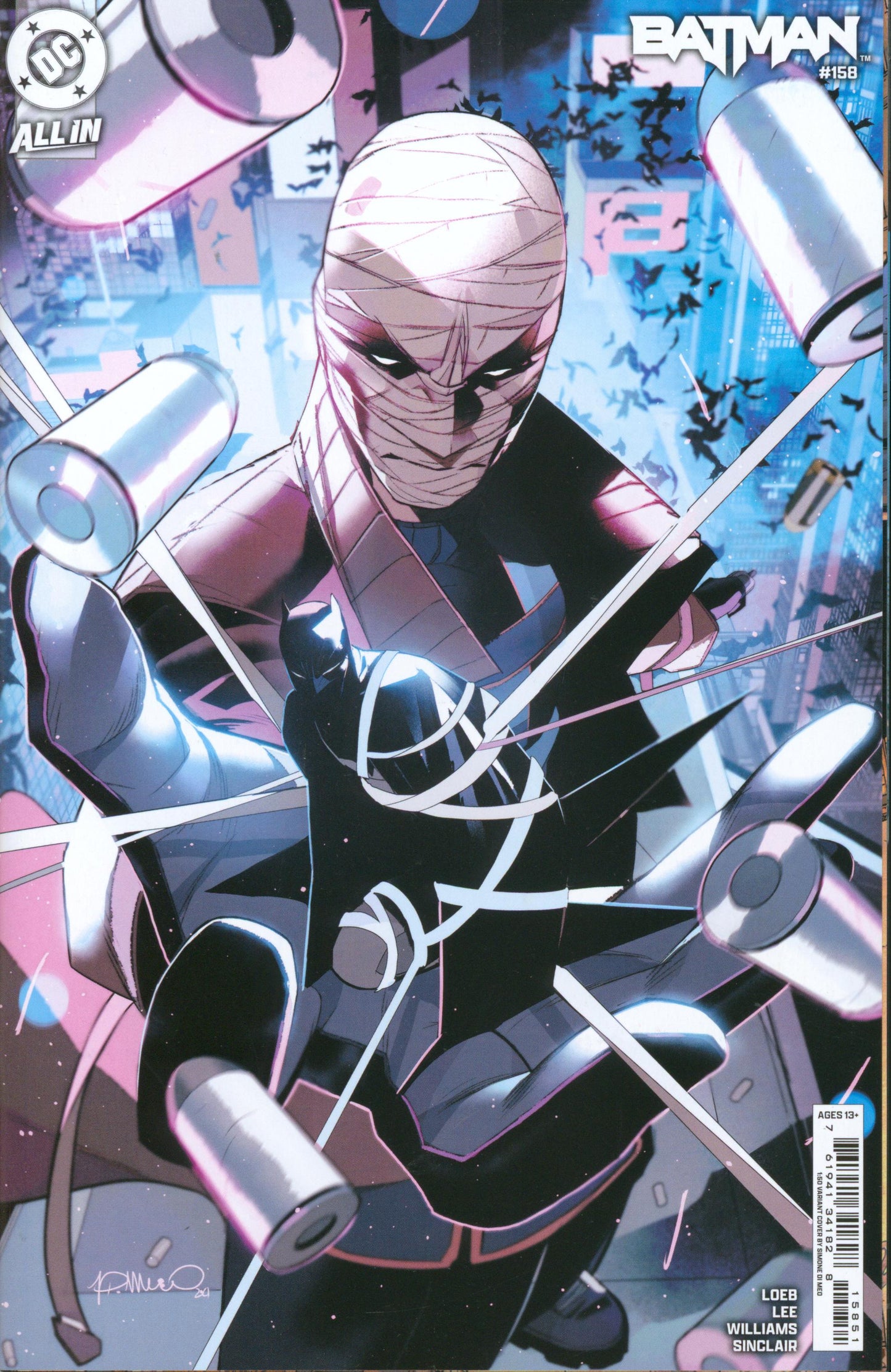 Batman #158 Cover M 1 in 50 Simone Di Meo Card Stock Variant
