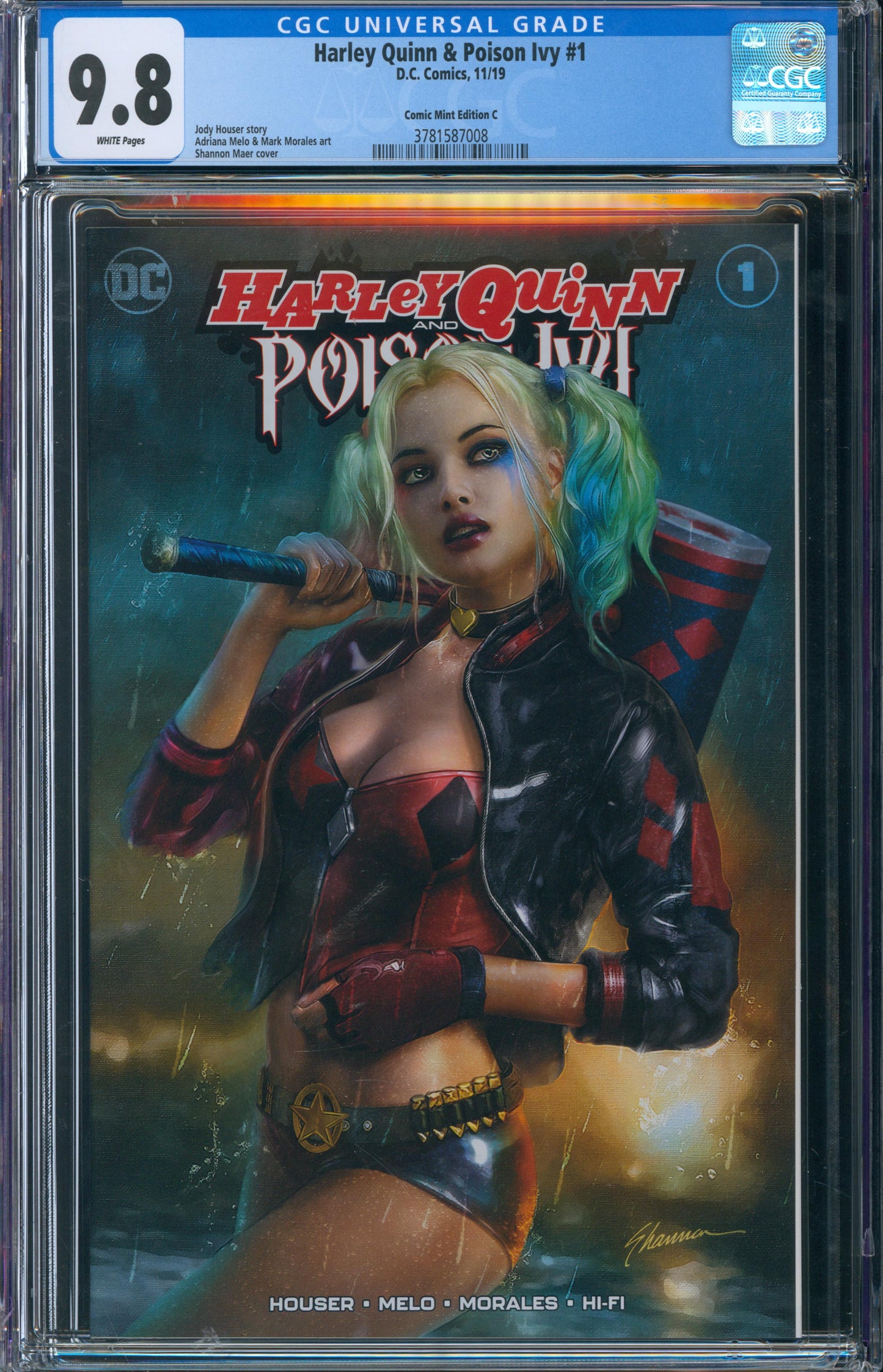 Harley Quinn & Poison Ivy #1 CGC 9.8 - Comic Mint Edition C