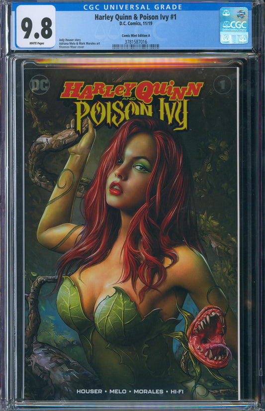 Harley Quinn & Poison Ivy #1 CGC 9.8 - Comic Mint Edition A