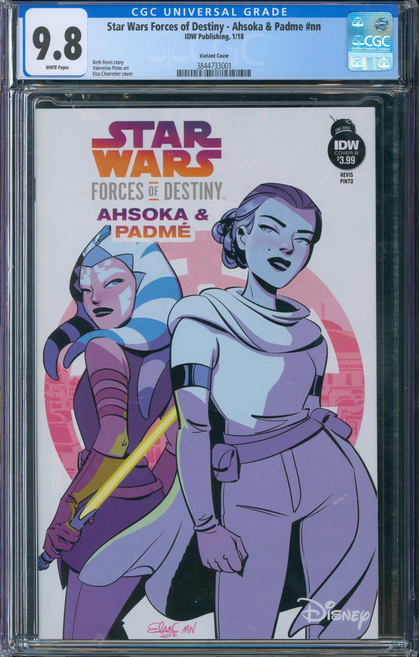 Star Wars Forces of Destiny - Ahsoka & Padme #nn - CGC 9.8 - Variant Cover