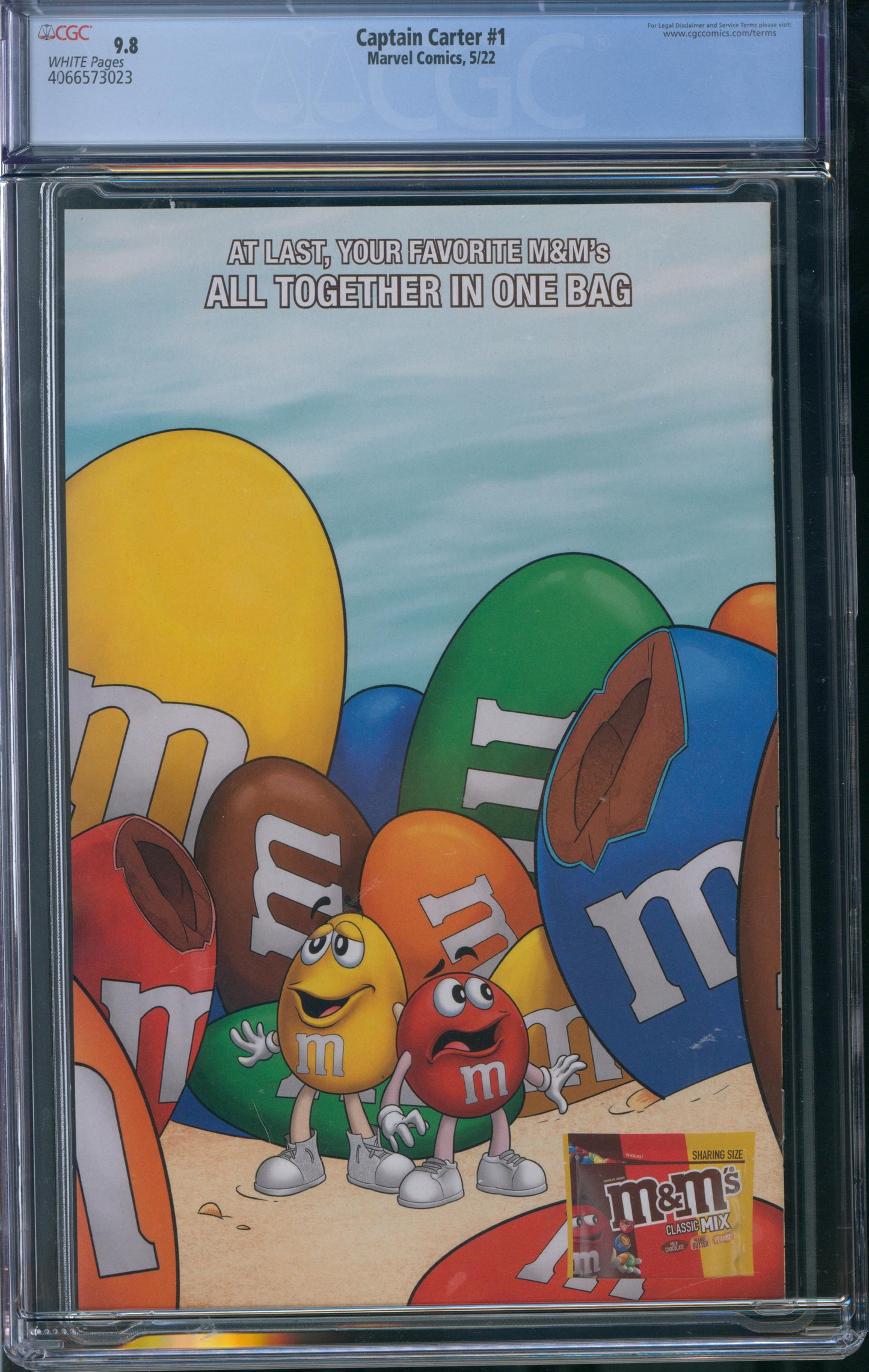 Captain Carter #1 CGC 9.8 - 1st Comic Book Appearance of Captain Carter