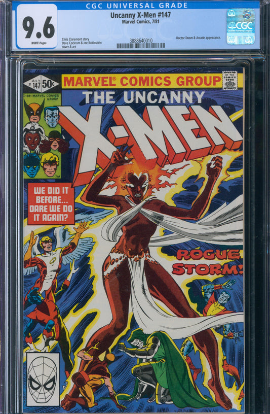 Uncanny X-Men #147 CGC 9.6 - 1981