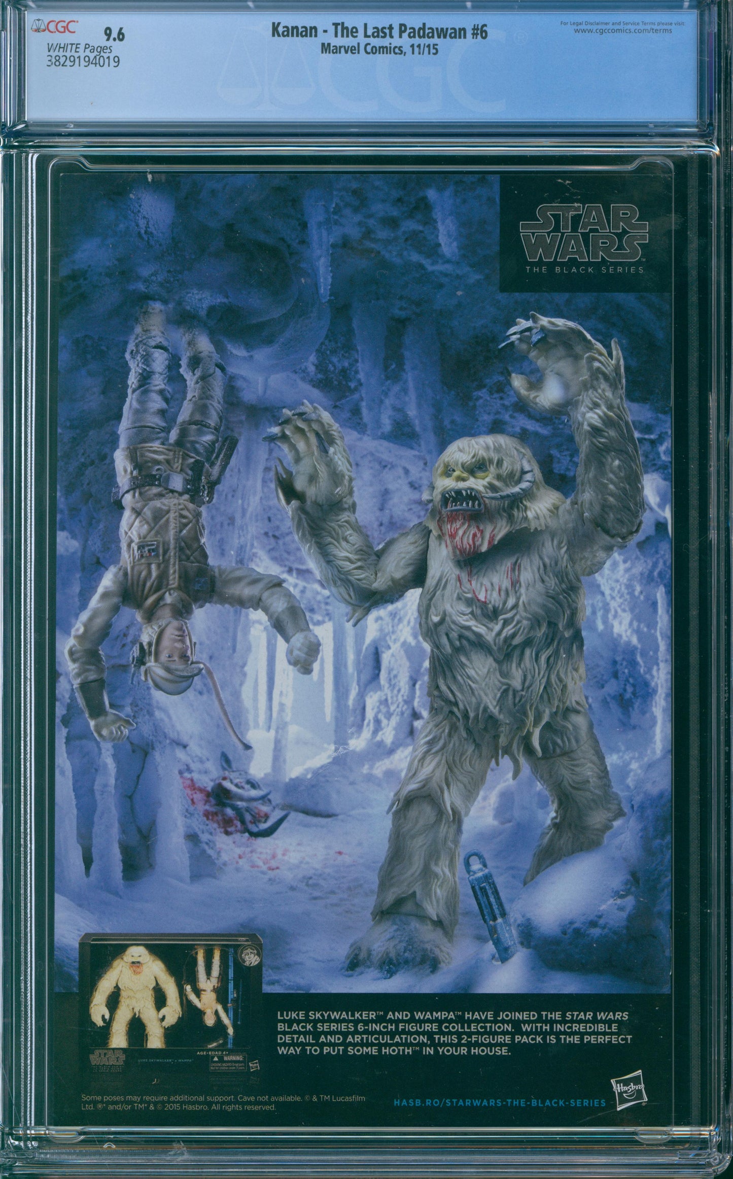 Kanan - The Last Padawan #6 CGC 9.6 - 2015