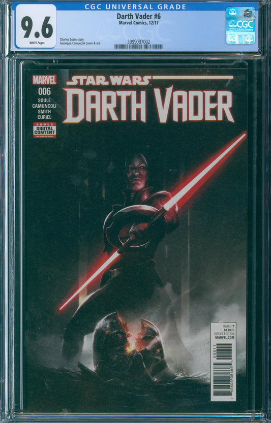 Darth Vader #6 CGC 9.6 - 2017 (B)