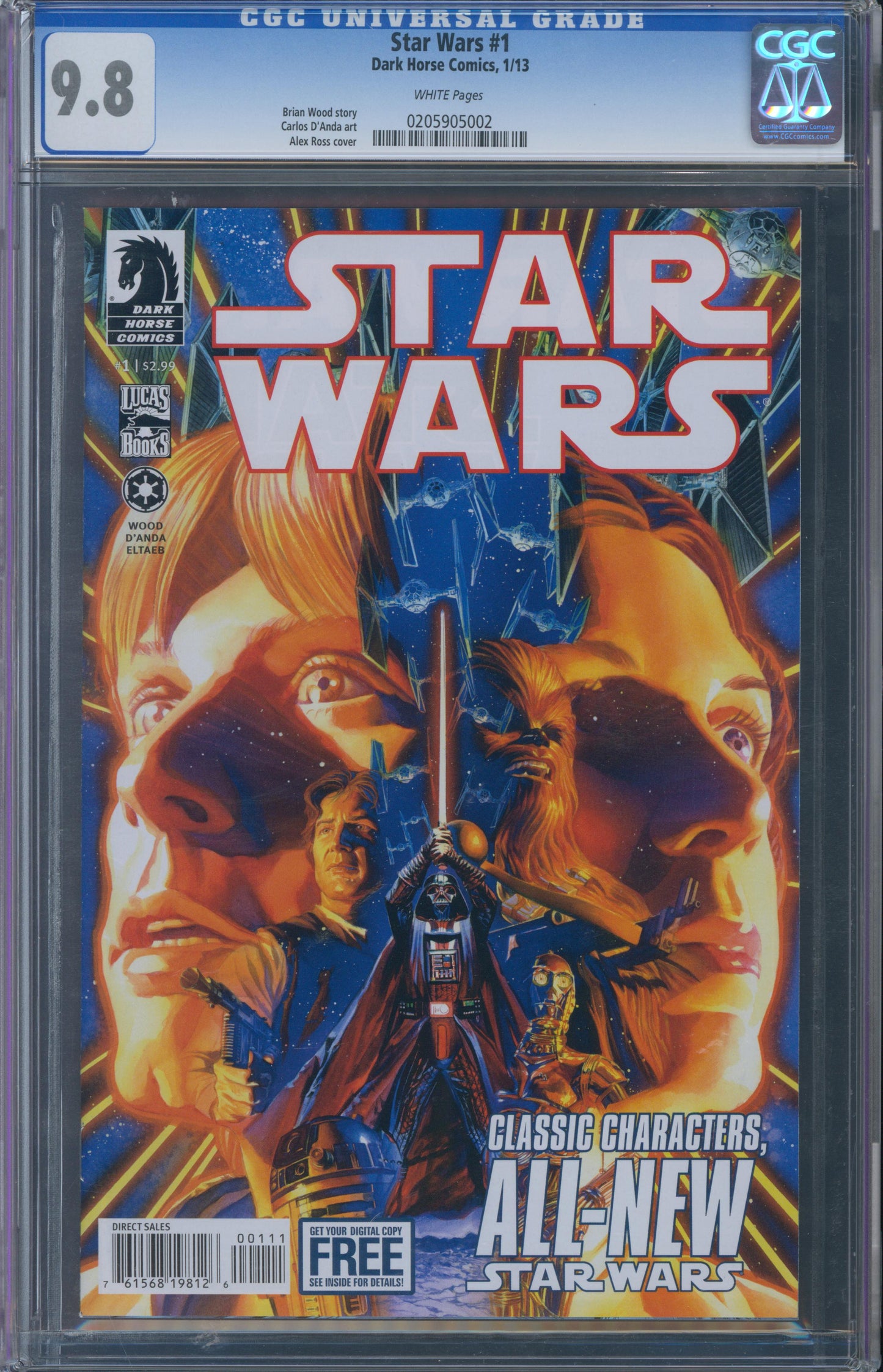 Star Wars #1 CGC 9.8