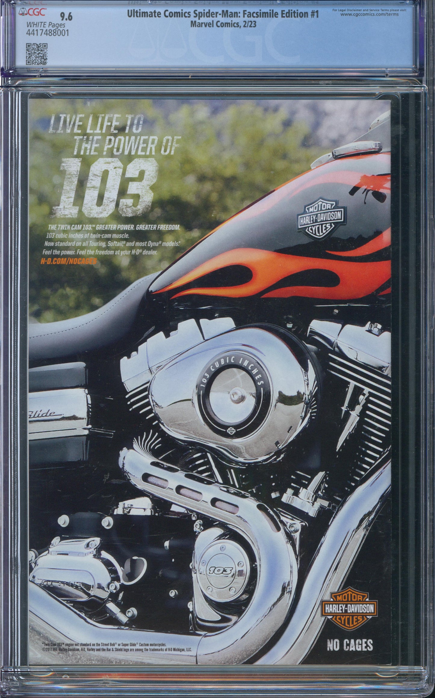 Ultimate Comics Spider-Man: Facsimile Edition CGC 9.6