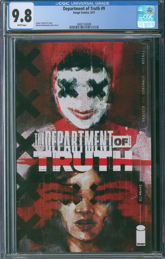 Department of Truth #9 CGC 9.8
