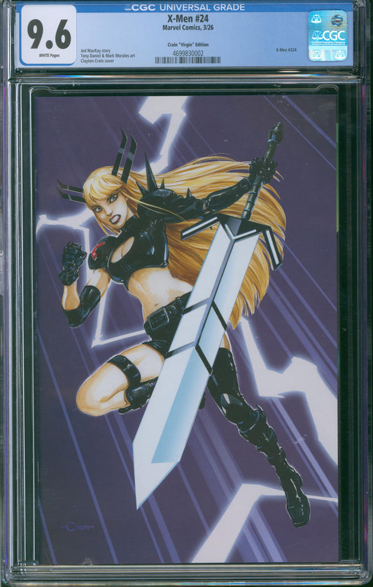 X-Men #24 CGC 9.6 - Crain Virgin Edition