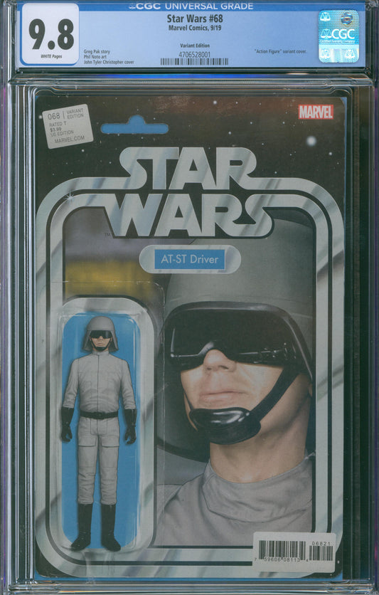 Star Wars #68 CGC 9.8 - Action Figure Variant Cover