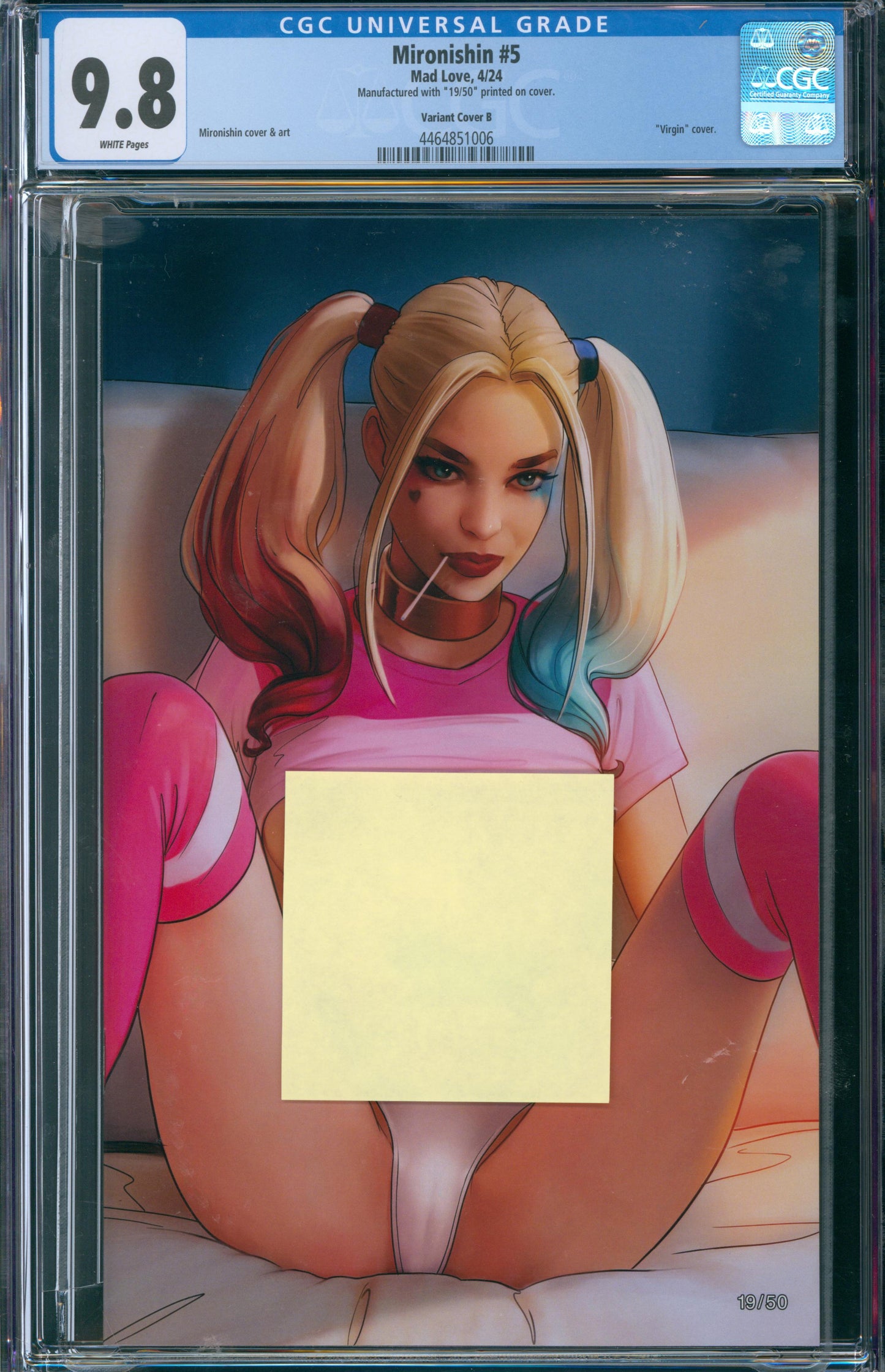 Mironishin #5 CGC 9.8 - Variant Cover B