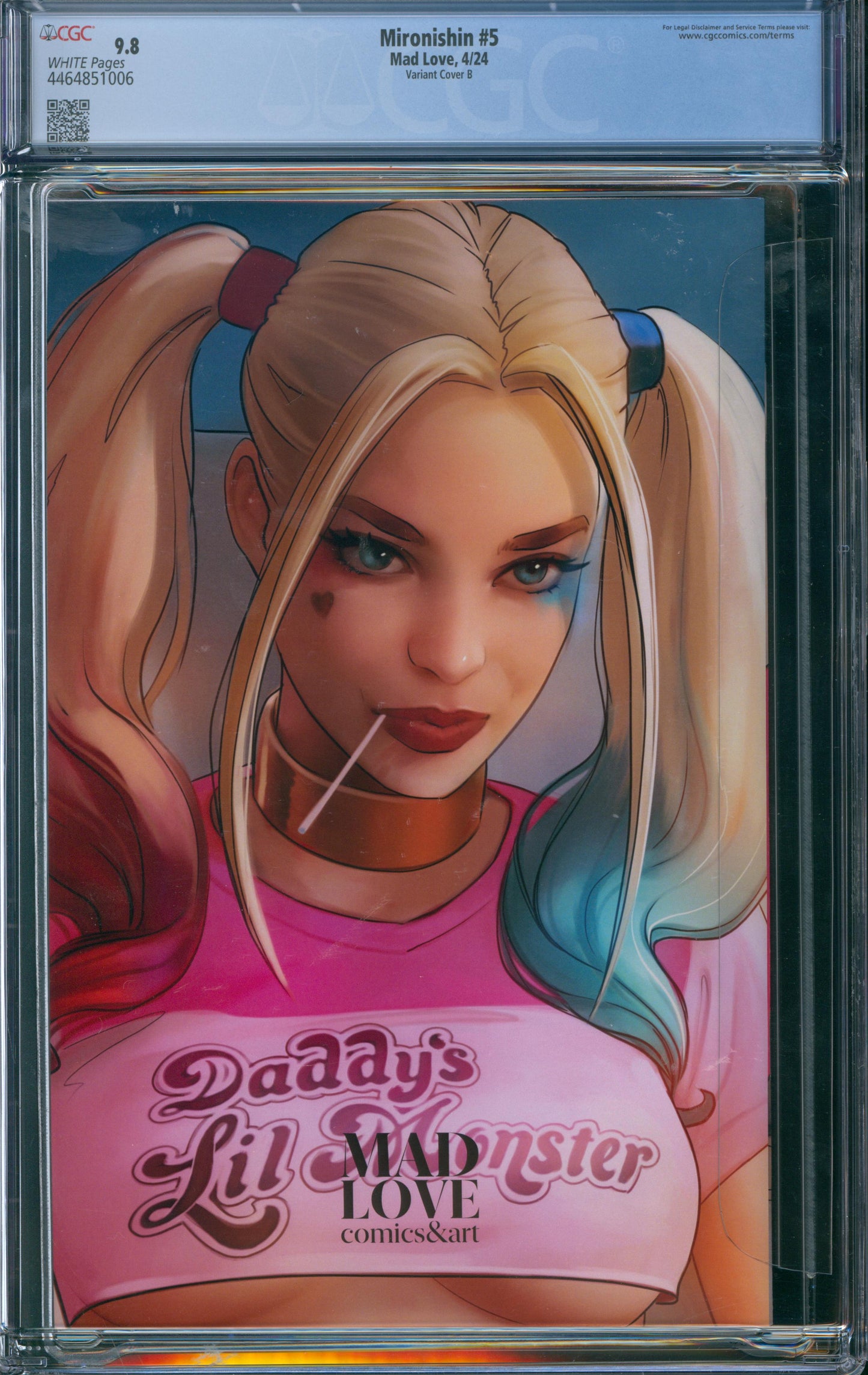Mironishin #5 CGC 9.8 - Variant Cover B