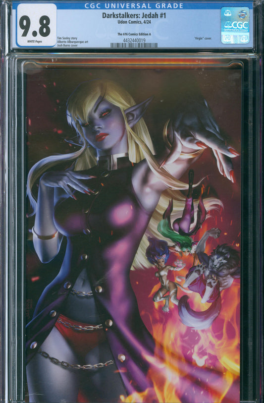 Darkstalkers: Jedah #1 CGC 9.8 - The 616 Comics Edition A