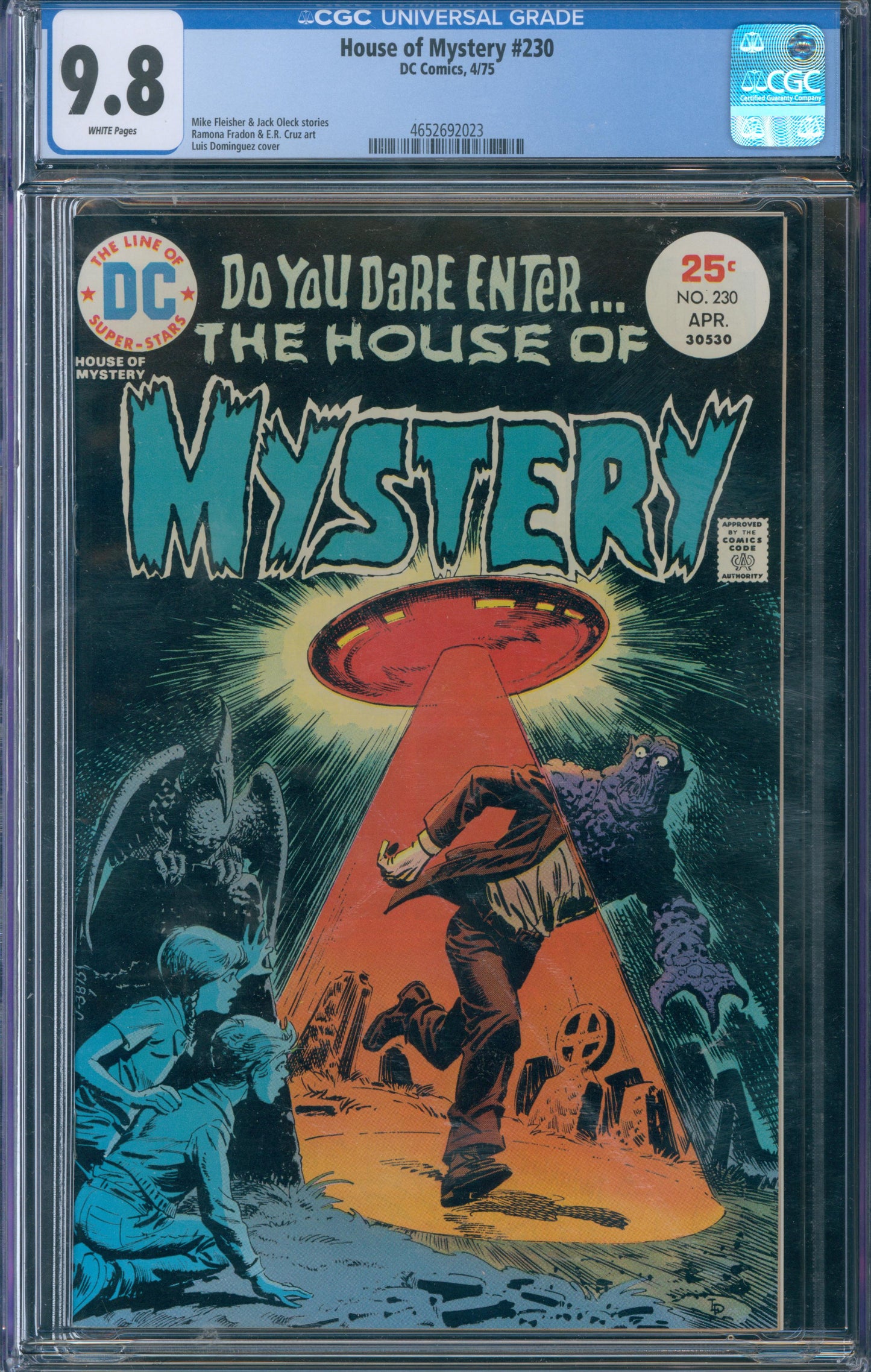 House Of Mystery #230 CGC 9.8 - 1975