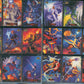 1994 Fleer Marvel Masterpieces Gold Signature Set – Complete Base + Holofoils WH