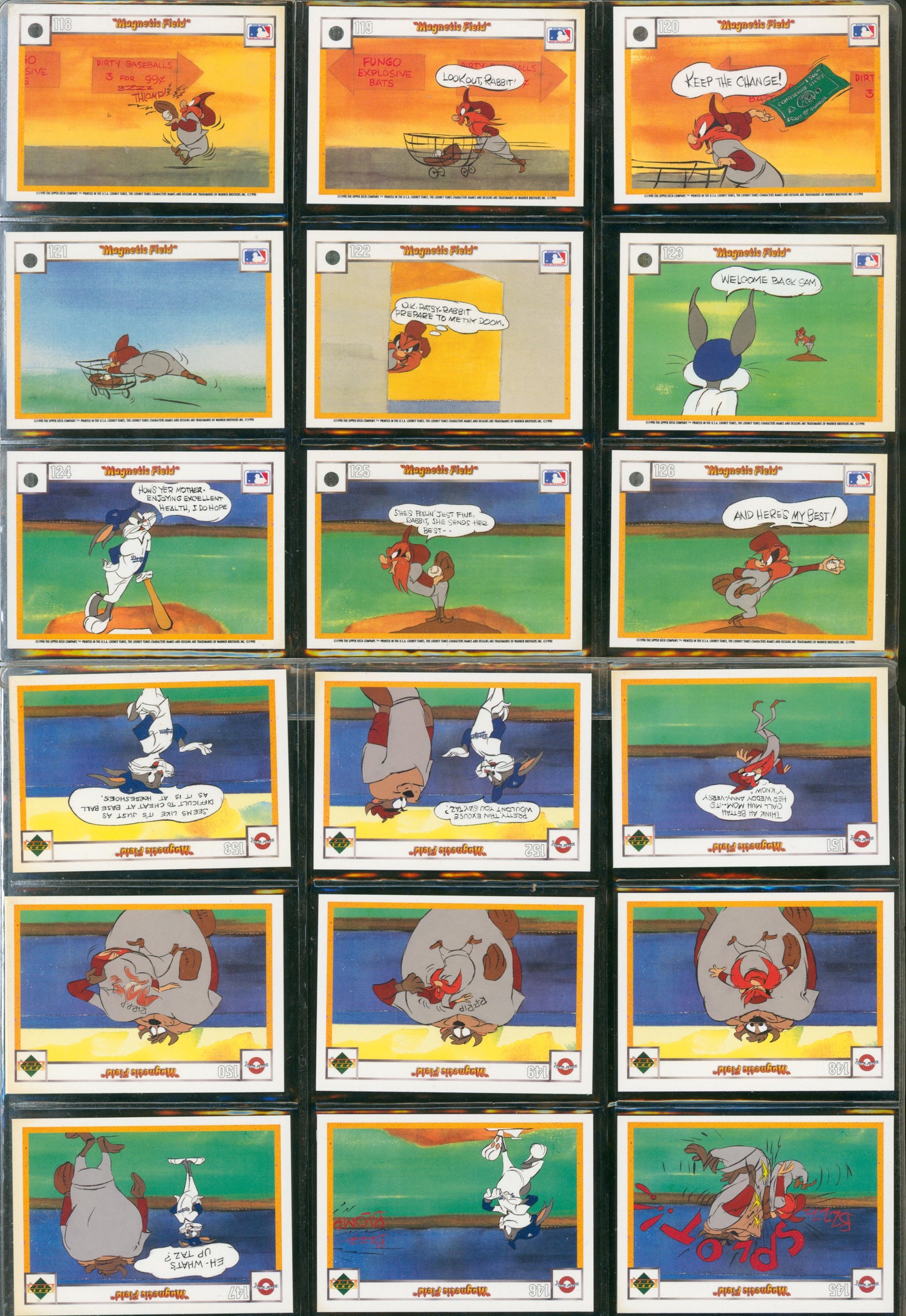 1990 Upper Deck Comic Ball Looney Tunes 297 Card Lot Chuck Jones