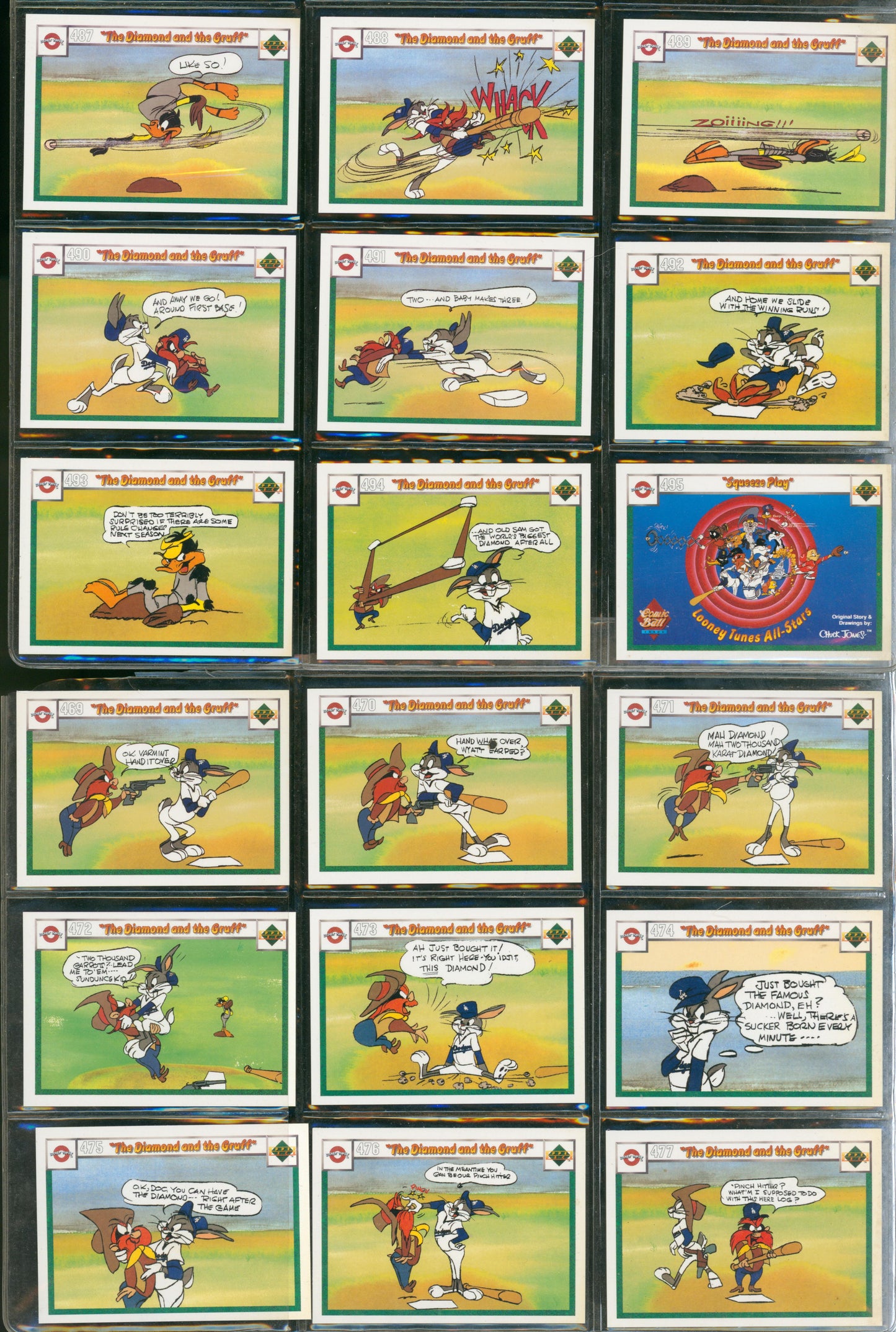 1990 Upper Deck Comic Ball Looney Tunes 297 Card Lot Chuck Jones